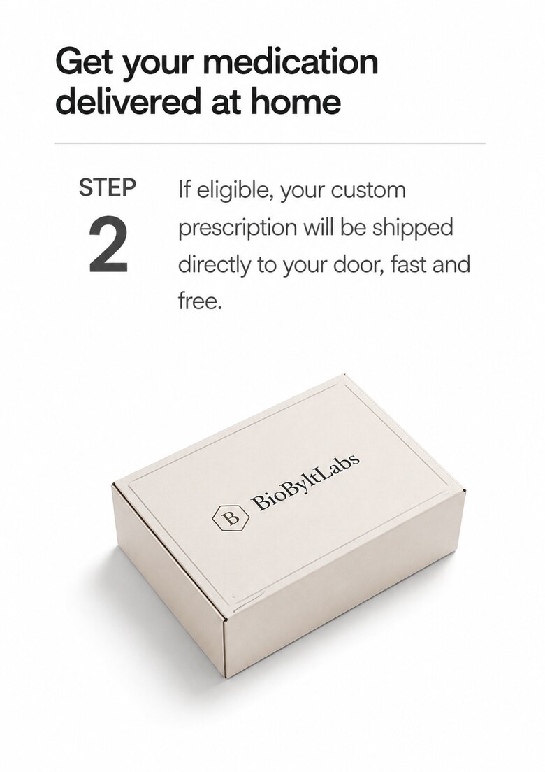Step 2 — Get your medication delivered at home