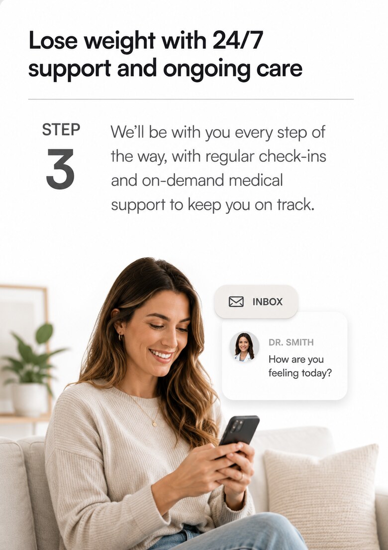 Step 3 — 24/7 support and ongoing care