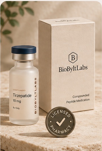 Compounded Tirzepatide from a licensed pharmacy